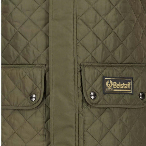 Belstaff Faded Olive Waistcoat Gilet Jacket S